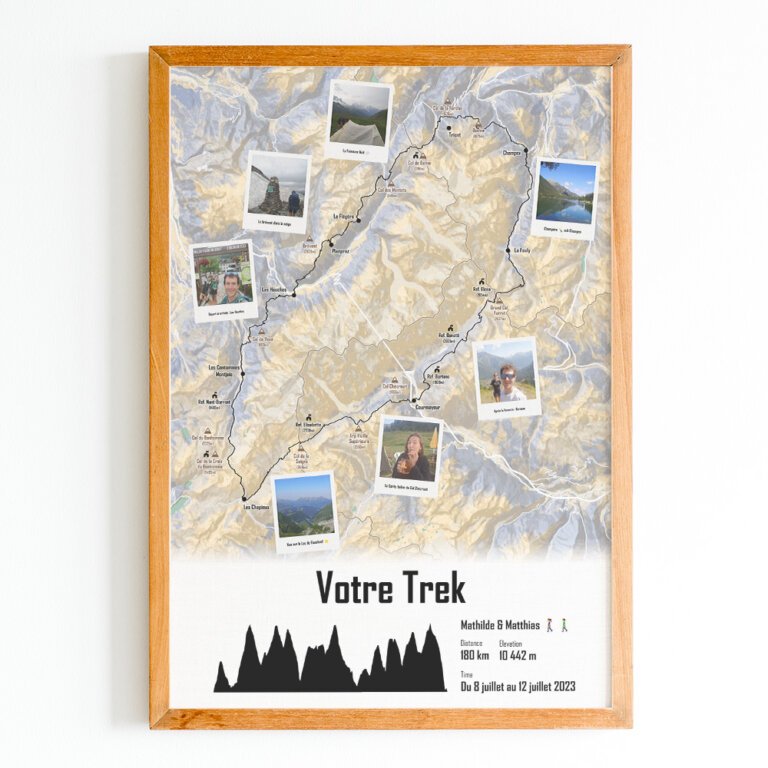 Affiche Randonnée Personnalisée