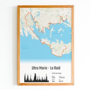 affiche souvenir ultra marin le raid 2024
