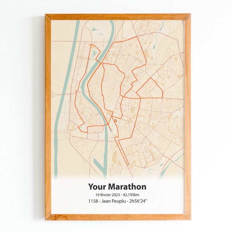 Customized Running Poster