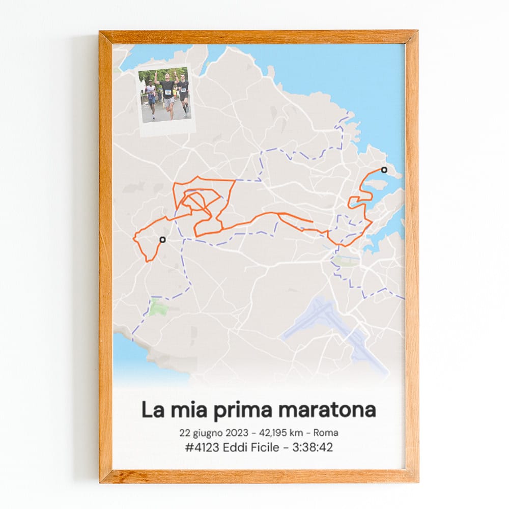 poster maratona personnalisado