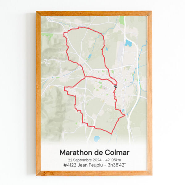 Affiche Marathon de Colmar