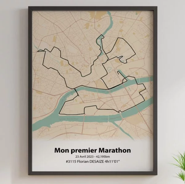 affiche marathon