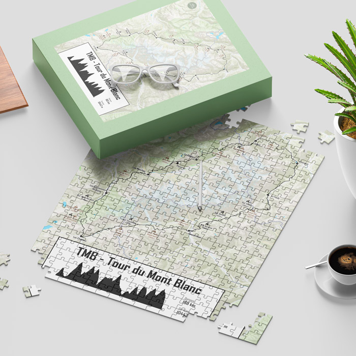 Puzzle TMB - Tour du Mont- Blanc
