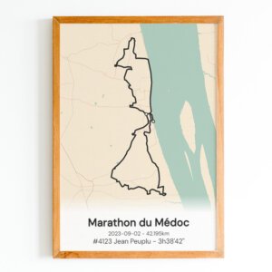 affiche marathon du medoc