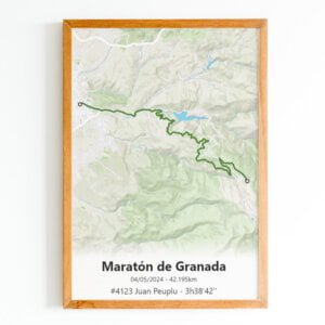 affiche marathon de grenade