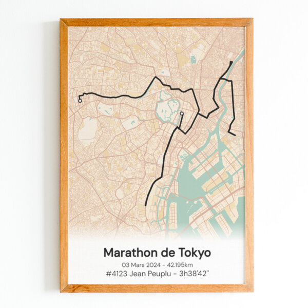 Marathon de Tokyo Mercantour Noir