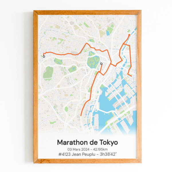 Marathon de Tokyo Outdoor Orange