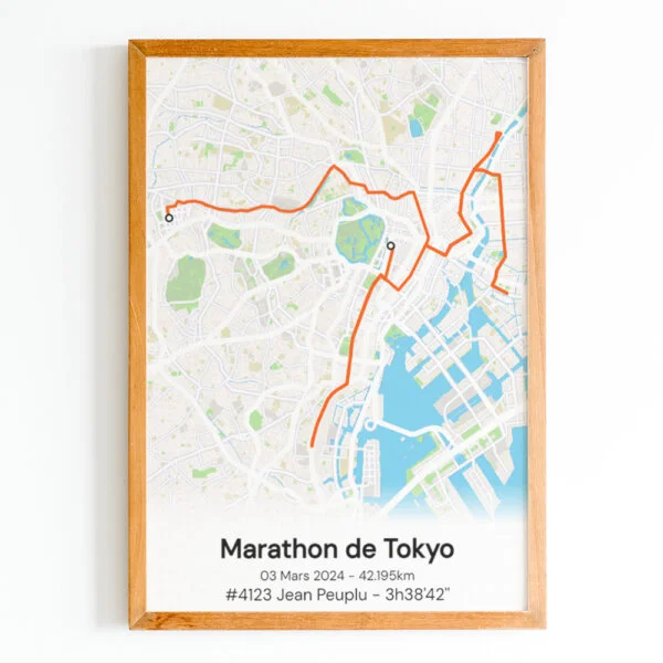 Marathon de Tokyo Outdoor Orange