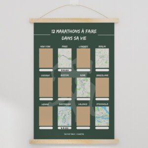 carte à gratter marathon