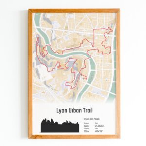 affiche lyon urban trail