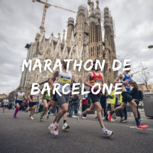 parcours du marathon de Barcelone