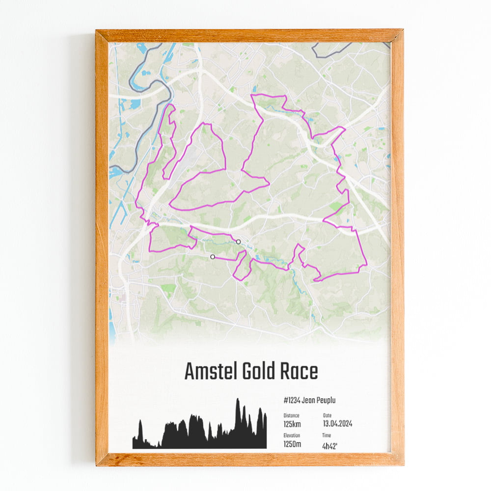 affiche amstel gold race 125km