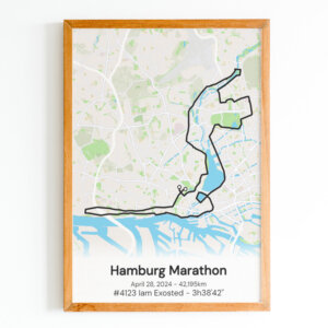 hamburg marathon poster