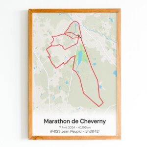 affiche marathon de cheverny