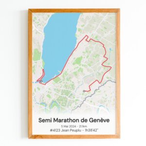 affiche semi marathon de geneve