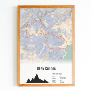 GFNY Cannes - Affiche Cyclisme