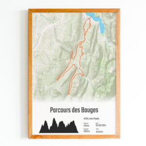 affiche la dvelos parcours des bauges