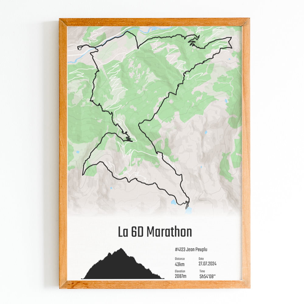 Affiche 6D Marathon 2024