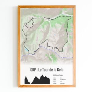 affiche du tour de la Gela