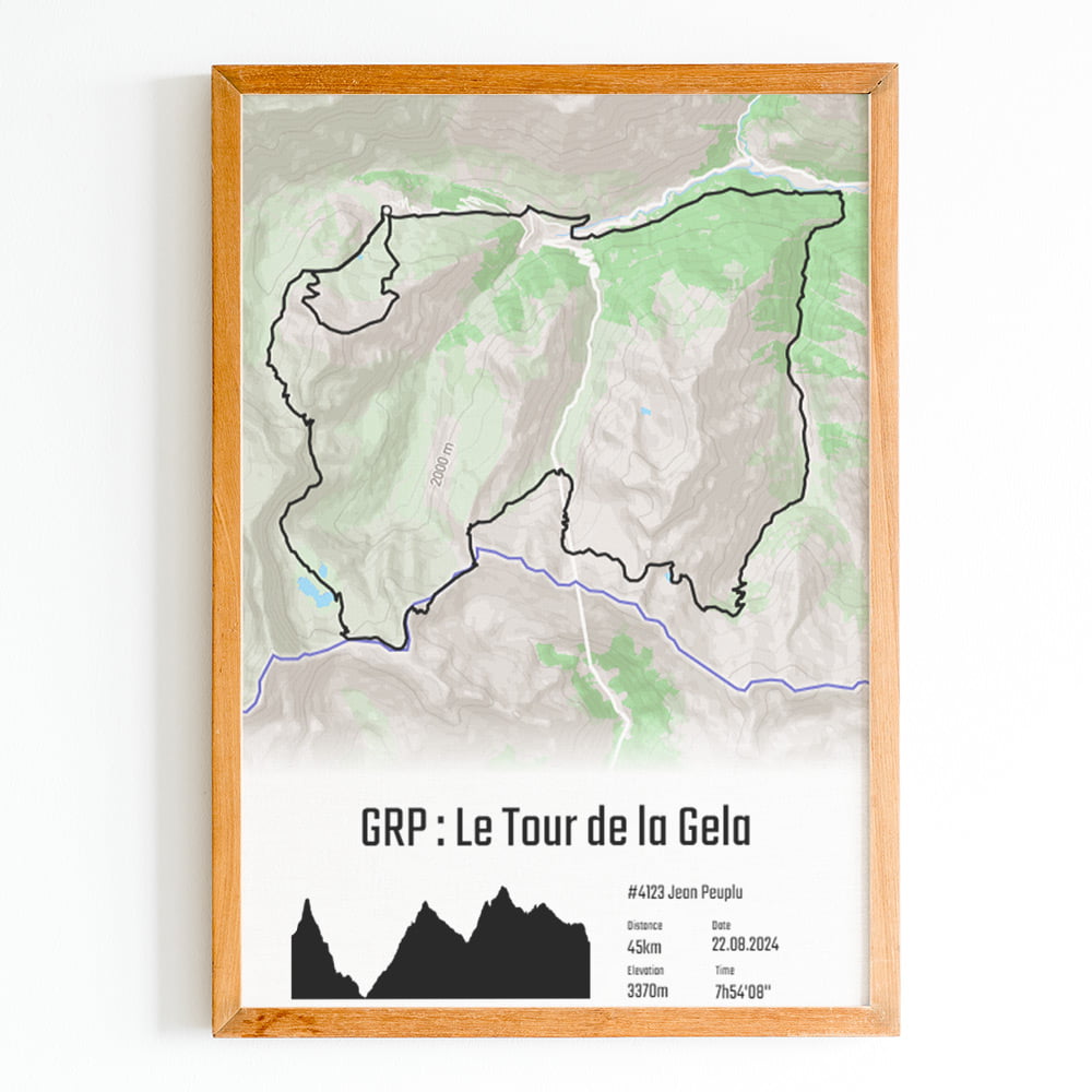 affiche du tour de la Gela