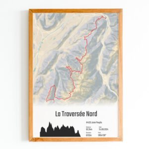 affiche échappée belle traversée nord