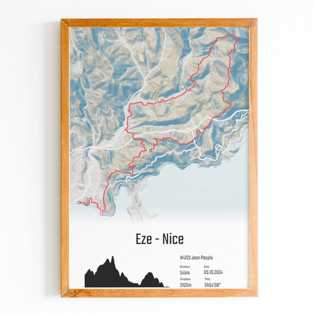 affiche Eze Nice by utmb
