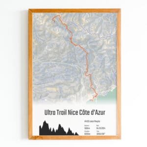 affiche Ultra Trail Nice Côte d’Azur