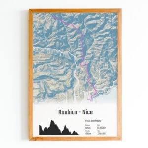 Affiche Roubion Nice utmb