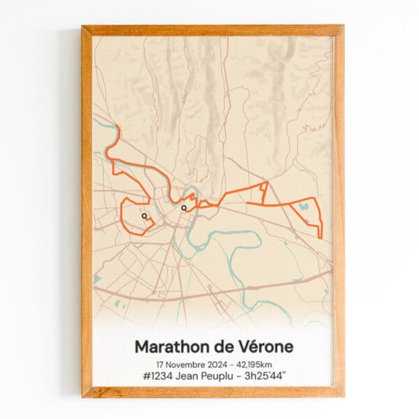 affiche marathon de vérone 2024