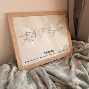 Affiche Station de Ski