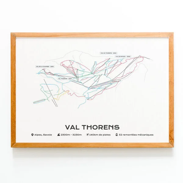 affiche de la station de Val Thorens