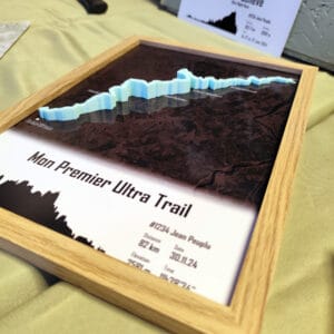 Affiche 3D du circuit de votre épreuve