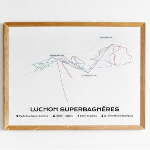 Affiche Luchon Superbagneres