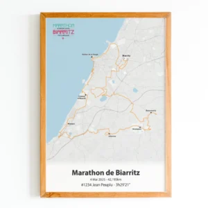Affiche Marathon de Biarritz - Pays Basque