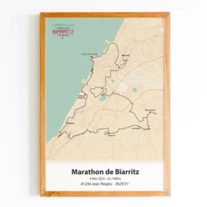 Affiche Marathon de Biarritz - Pays Basque