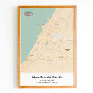 Affiche Marathon de Biarritz - Pays Basque