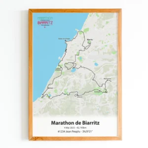 Affiche Marathon de Biarritz - Pays Basque