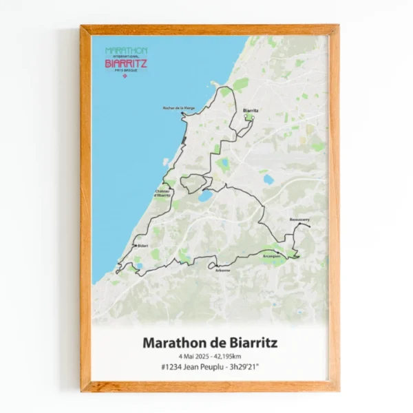 Affiche Marathon de Biarritz - Pays Basque – Image 2