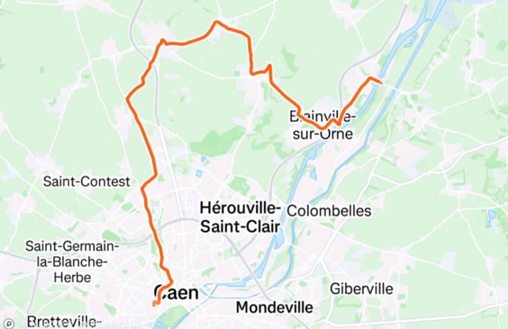 Parcours Marathon de Deauville 2025 en gpx