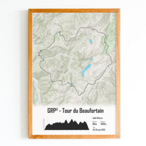 Affiche GRP : Tour du Beaufortain