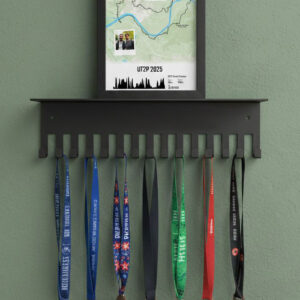 Porte-Médailles en Fer Sportif 2-en-1