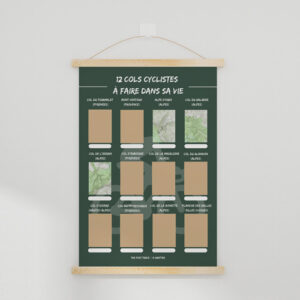 Recette du Gâteau Sport 3 caarte à gratter 12 cols cyclistes à faire dans sa vie