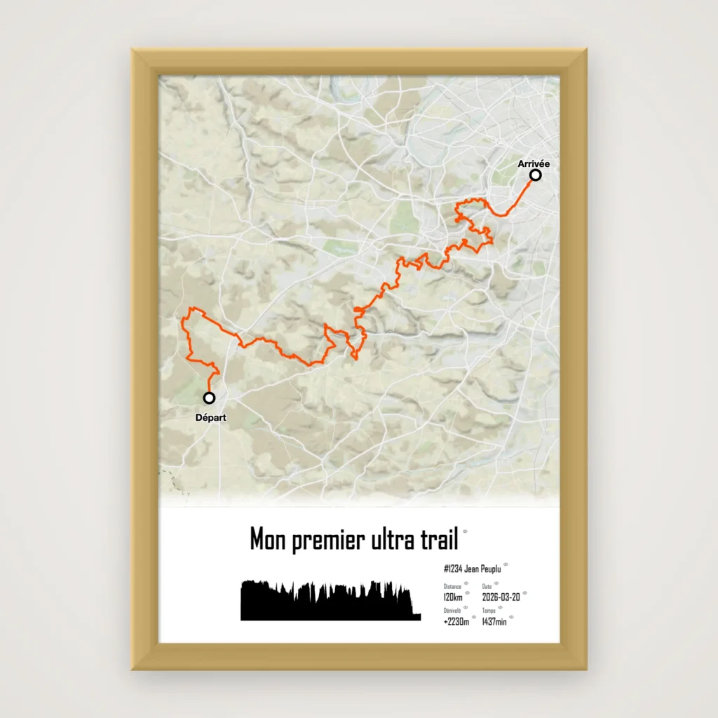 Affiche Ecotrail de Paris - 120km