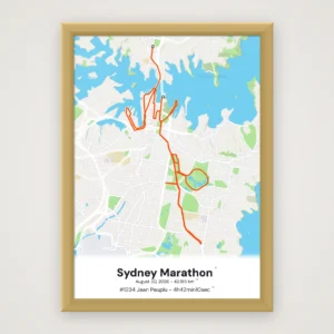 Sydney Marathon Poster